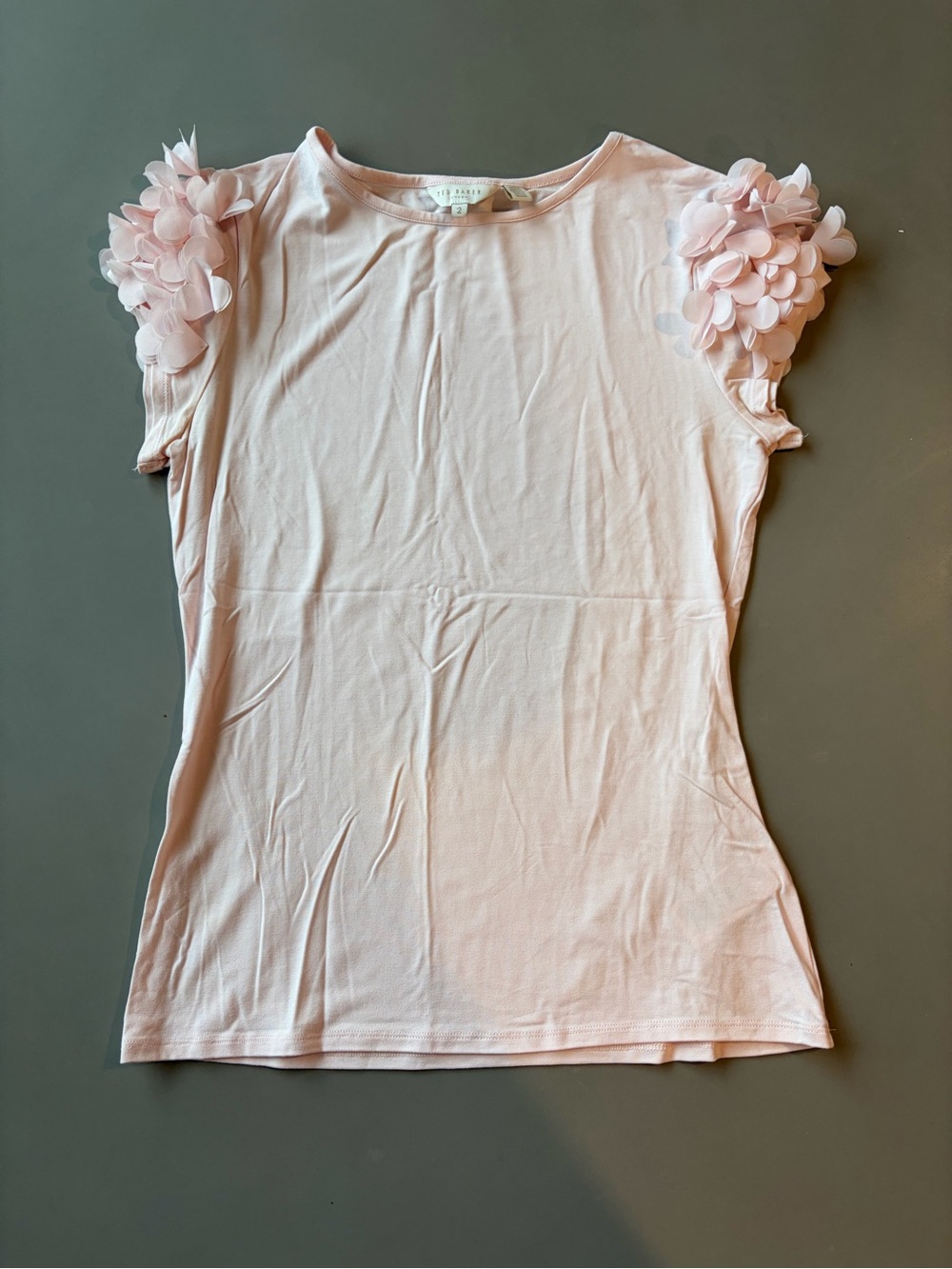 Ted Baker Pale Pink Crewneck Tee